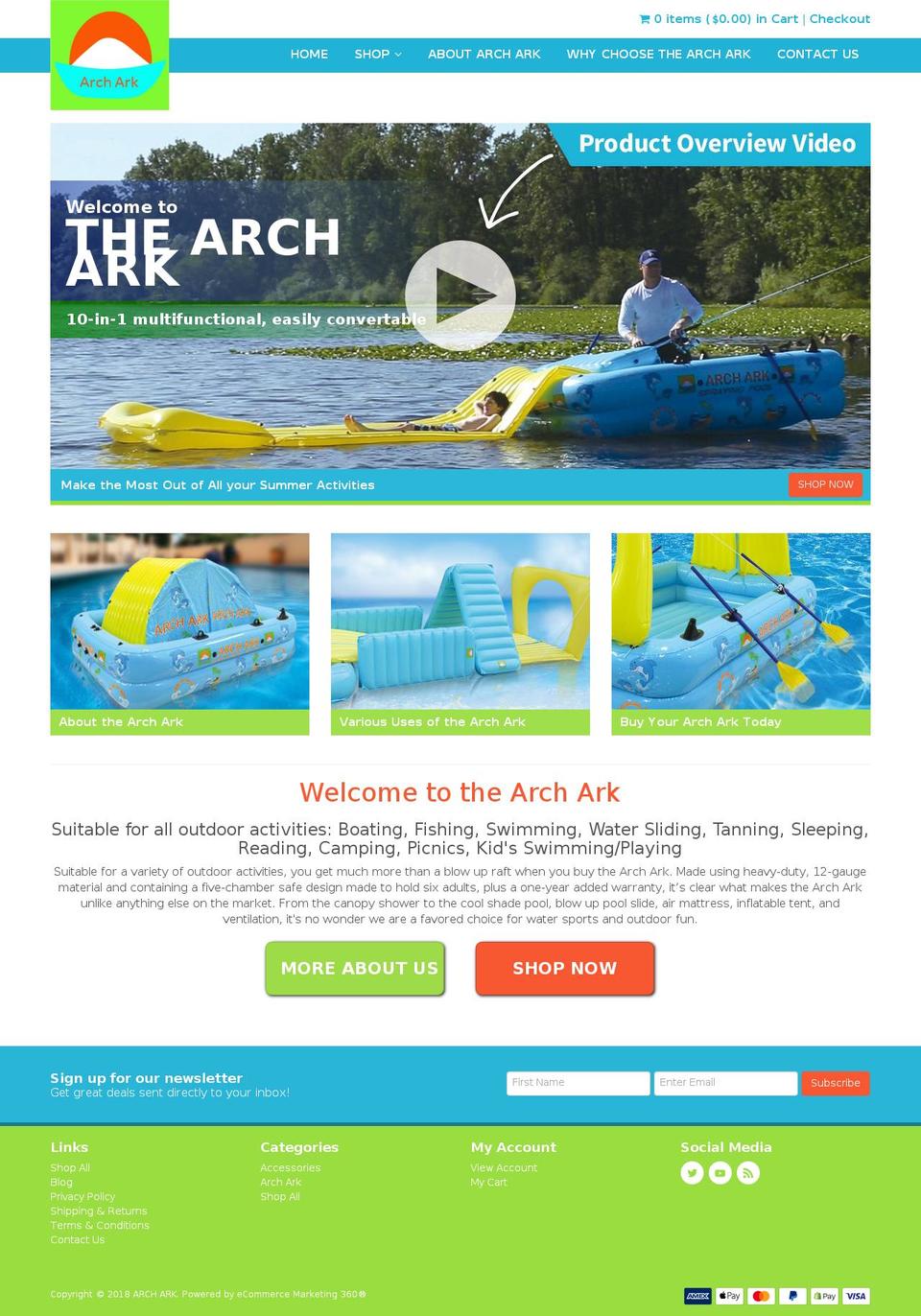 archark.com — Shopify storefront screenshot