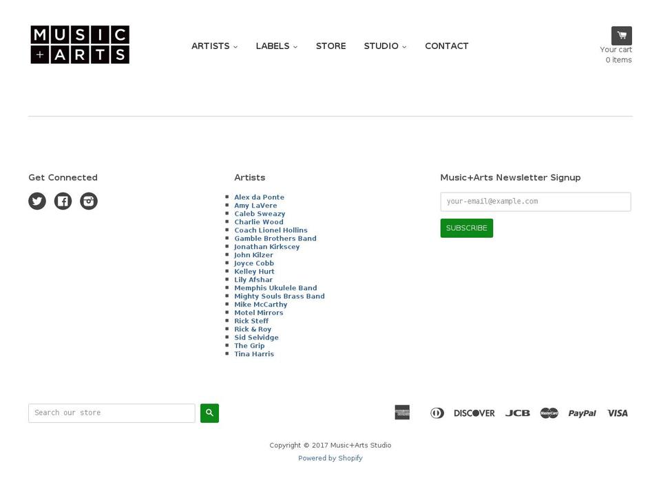 archerrecords.com shopify website screenshot