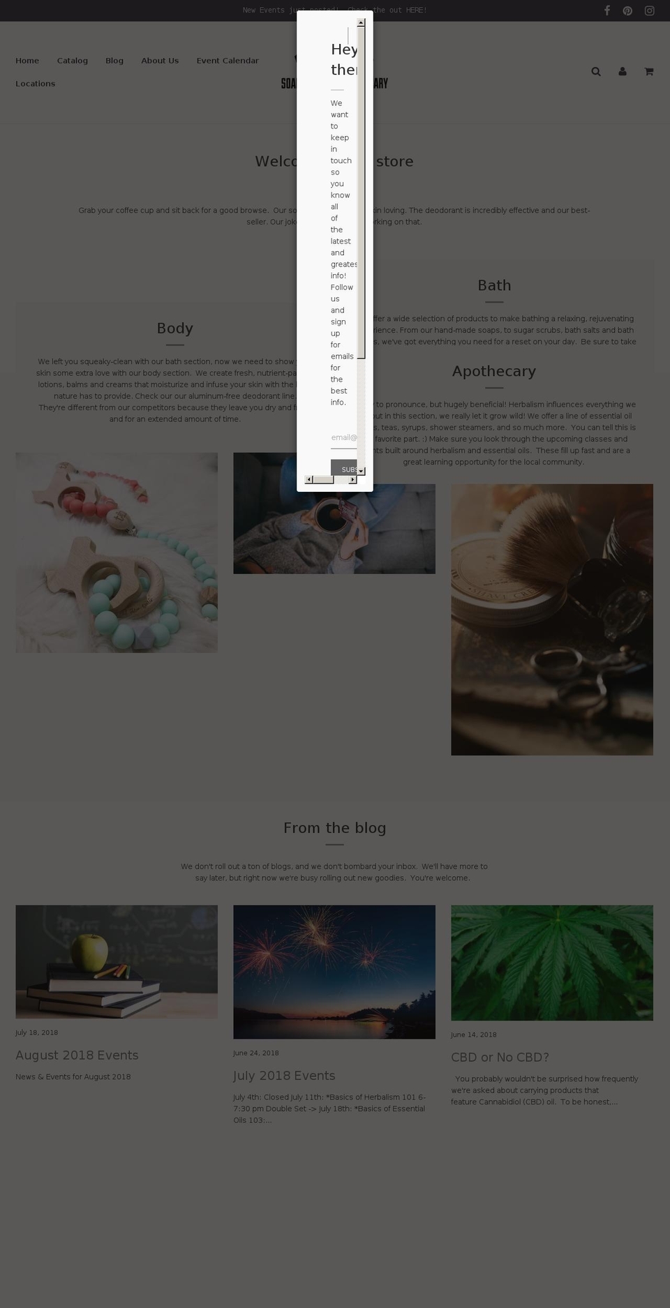 archersoapworks.com — Shopify storefront screenshot