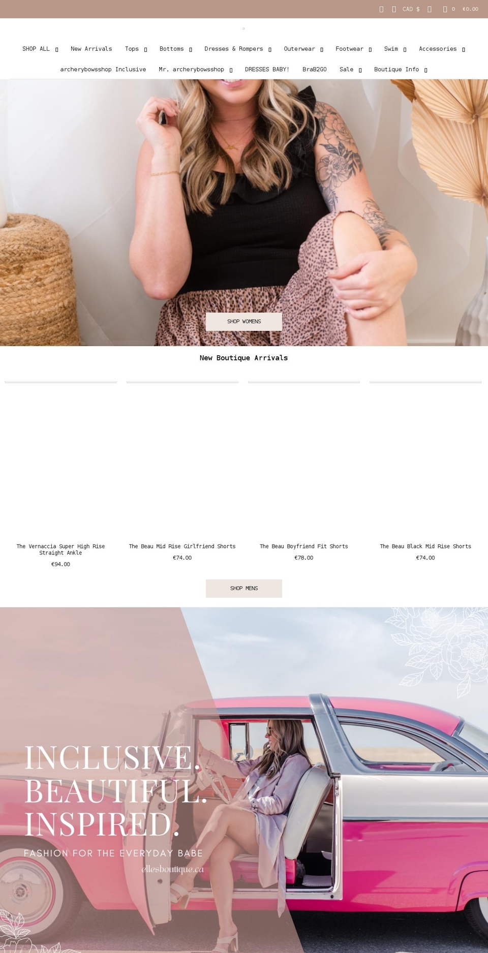 archerybowsshop.com shopify website screenshot