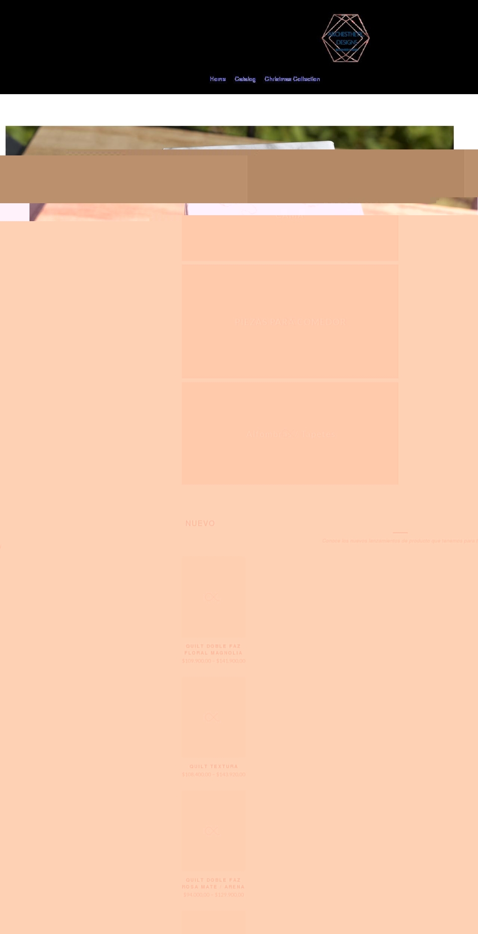 archesthetic.com shopify website screenshot