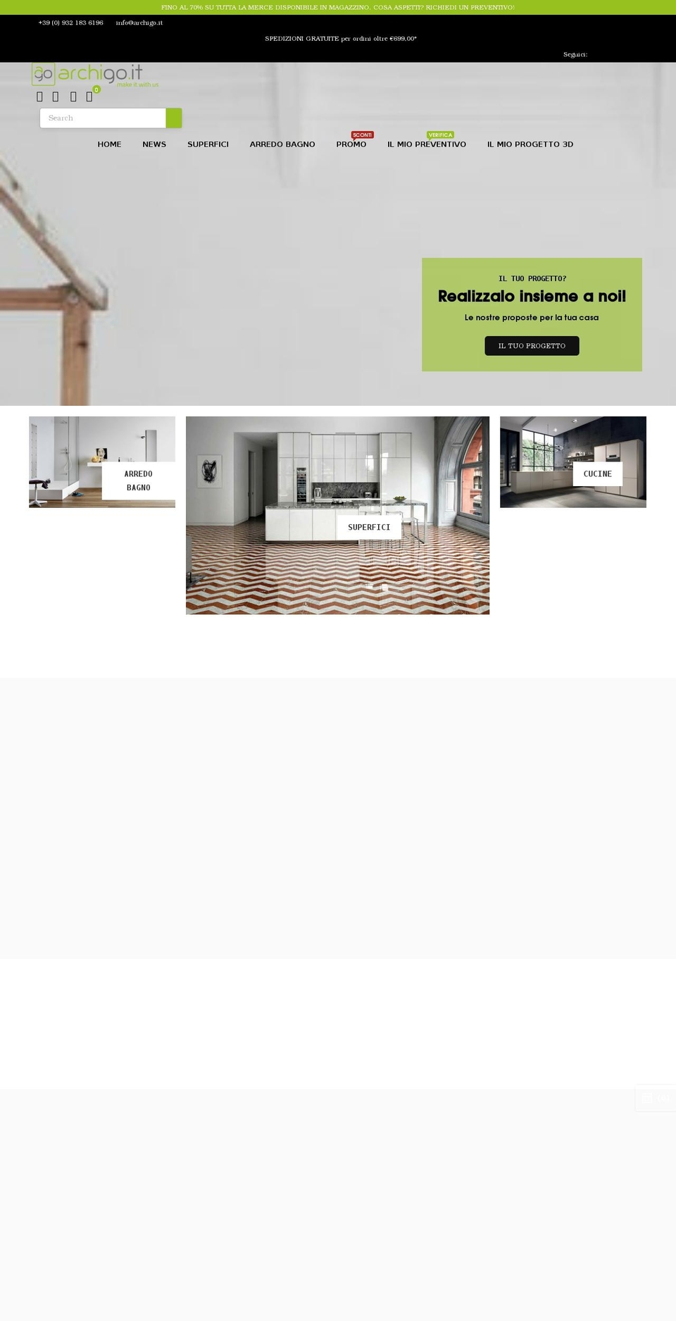 archigo.shop shopify website screenshot