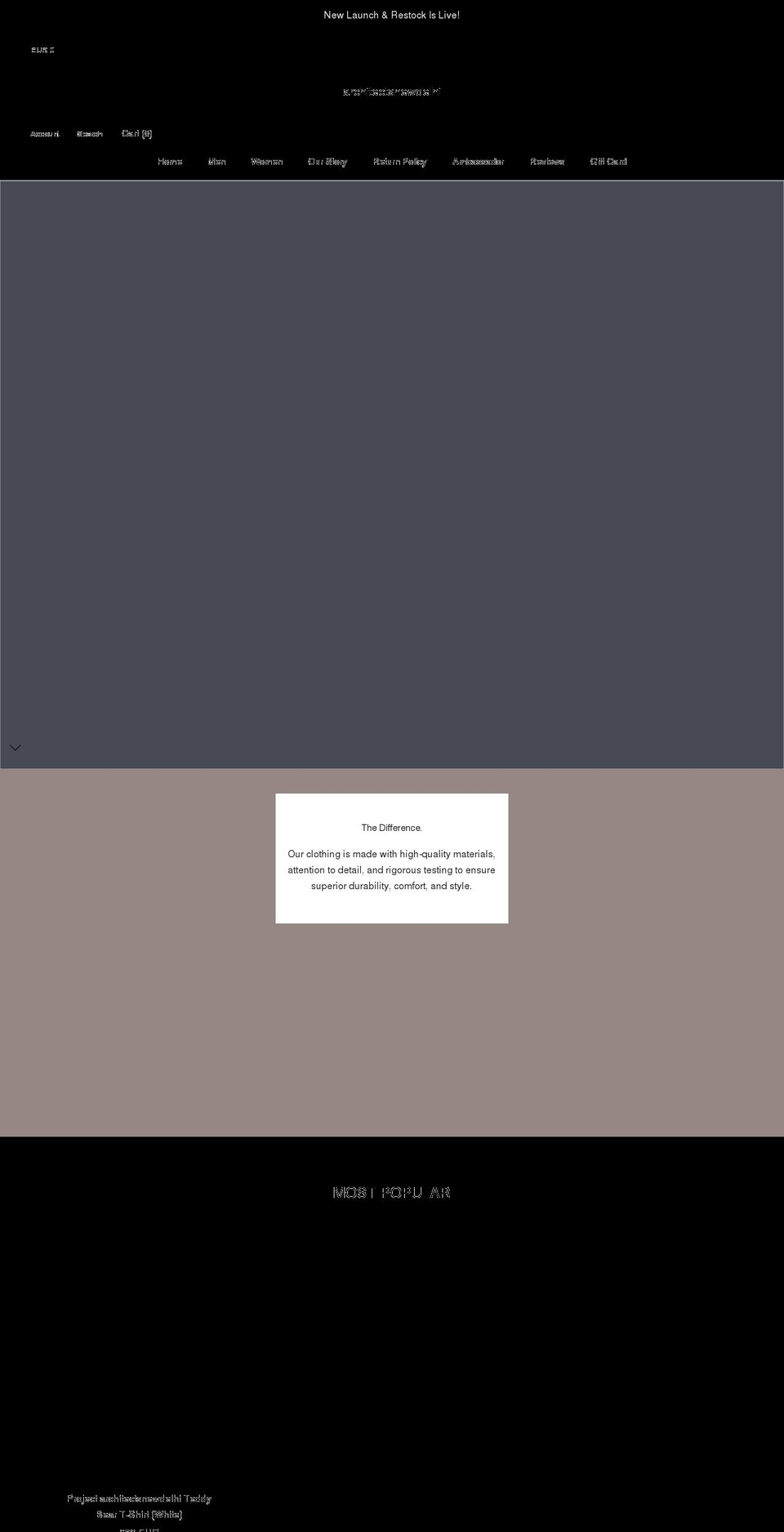 architectsnewdelhi.com shopify website screenshot