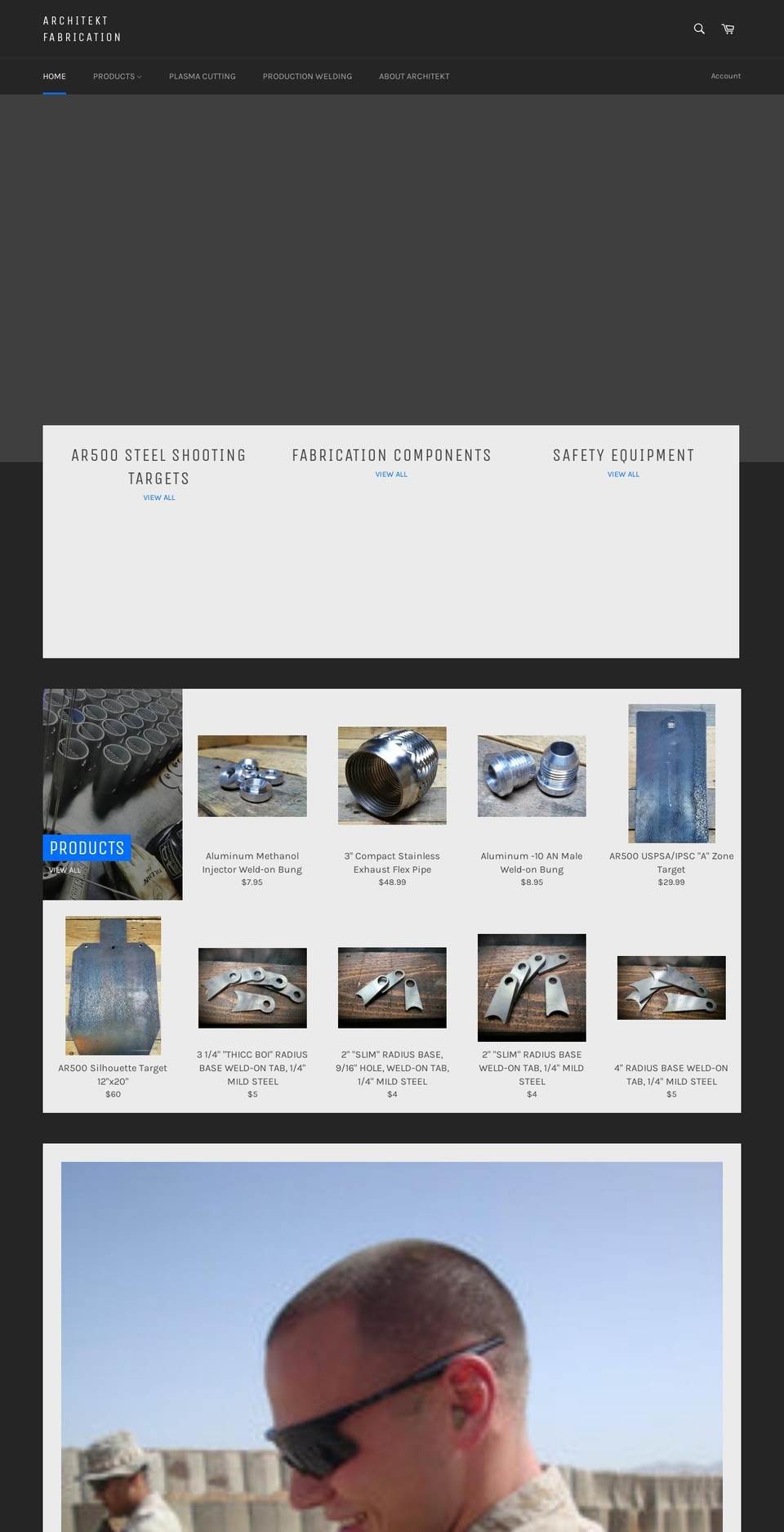architektfab.com shopify website screenshot