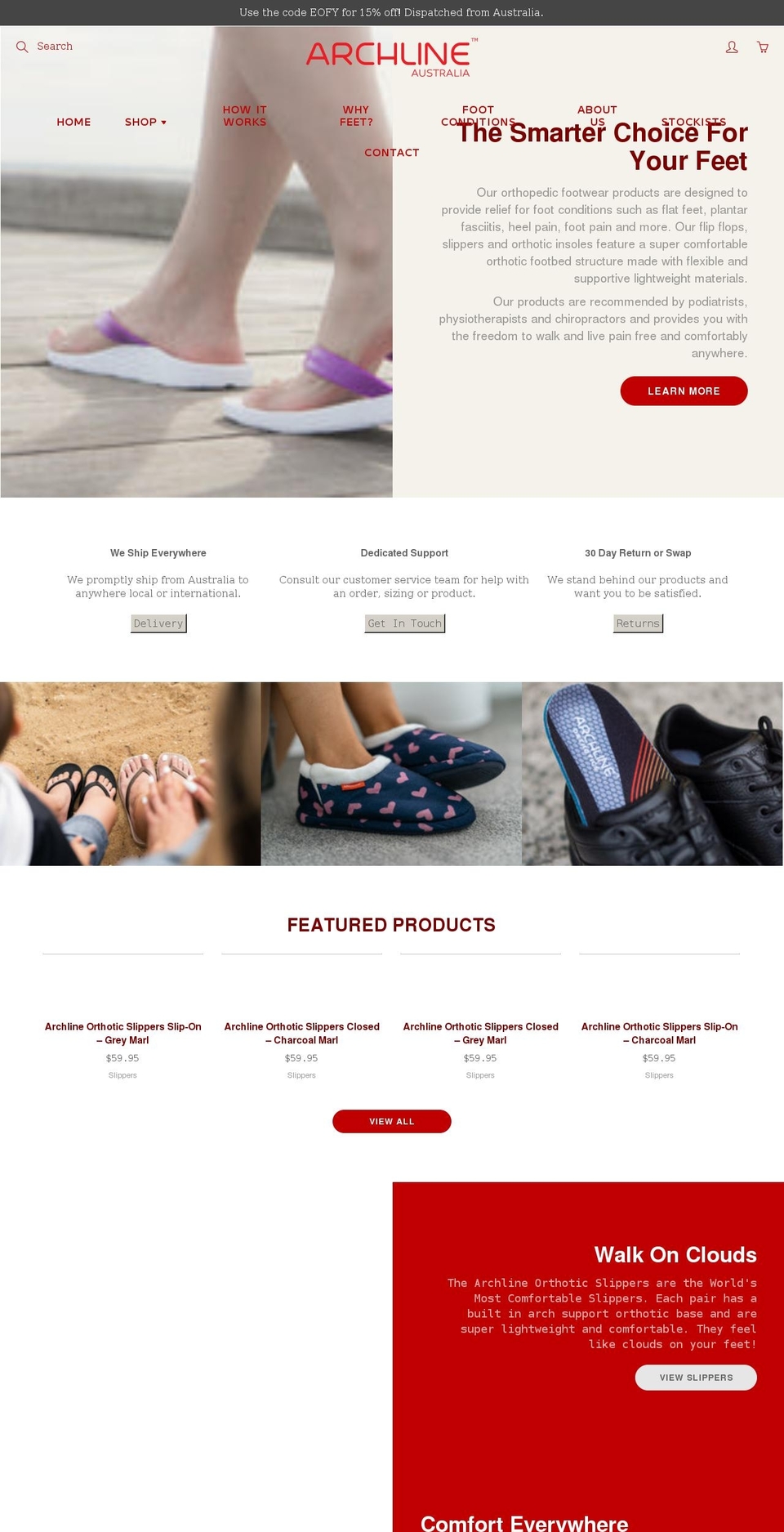 archline.shop shopify website screenshot