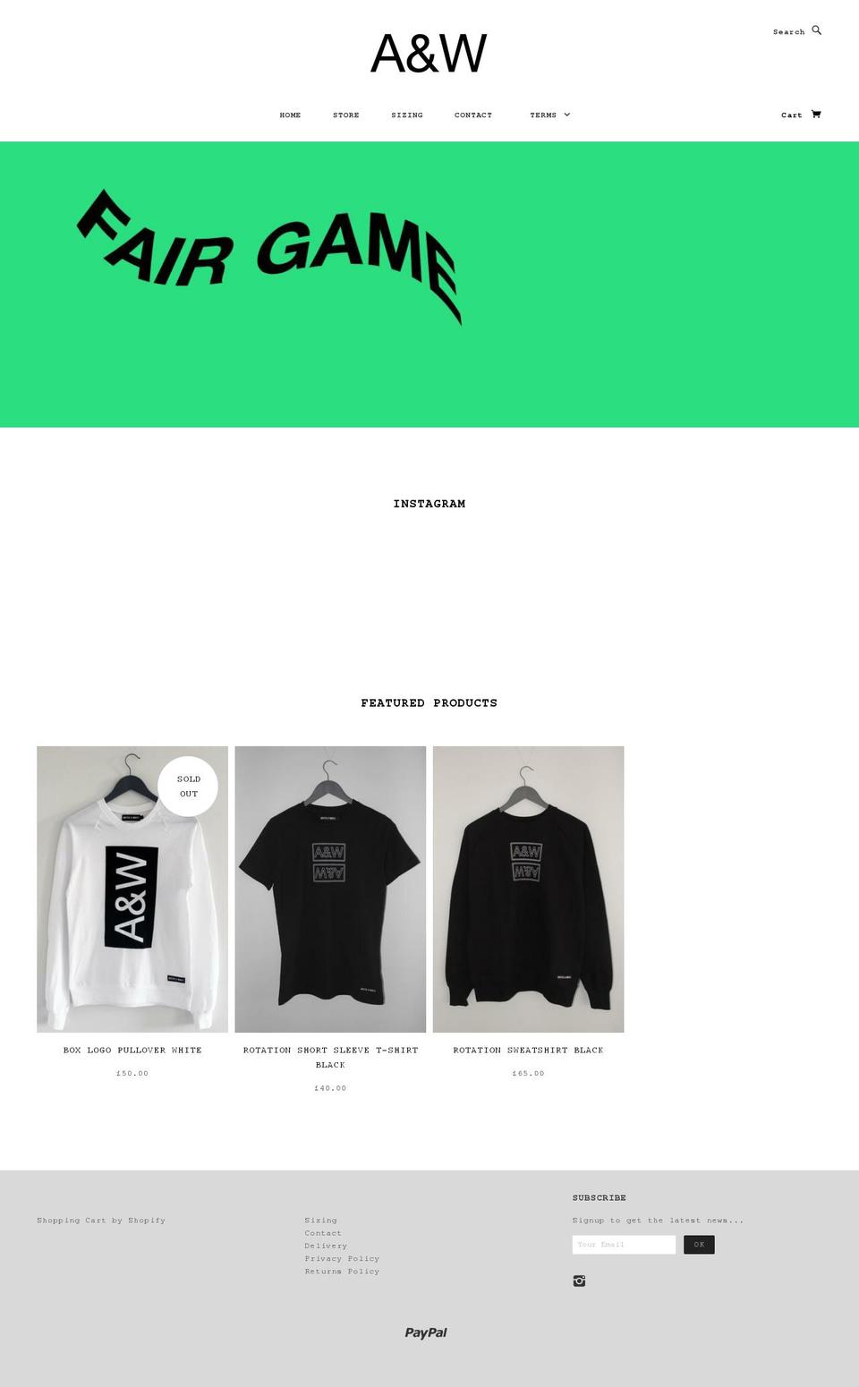 arcticandwaves.com — Shopify storefront screenshot
