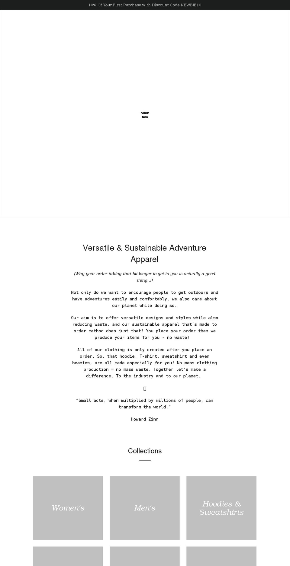 arcticaura.co.uk shopify website screenshot