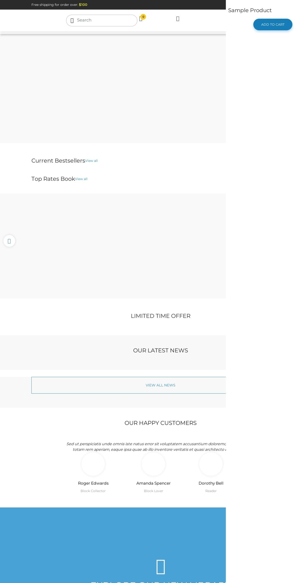 arena-book-shop.myshopify.com shopify website screenshot