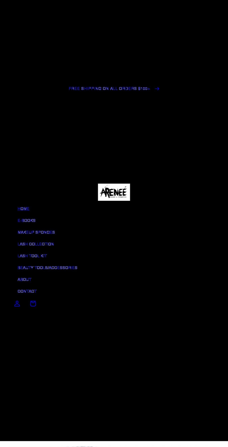areneemua.com shopify website screenshot