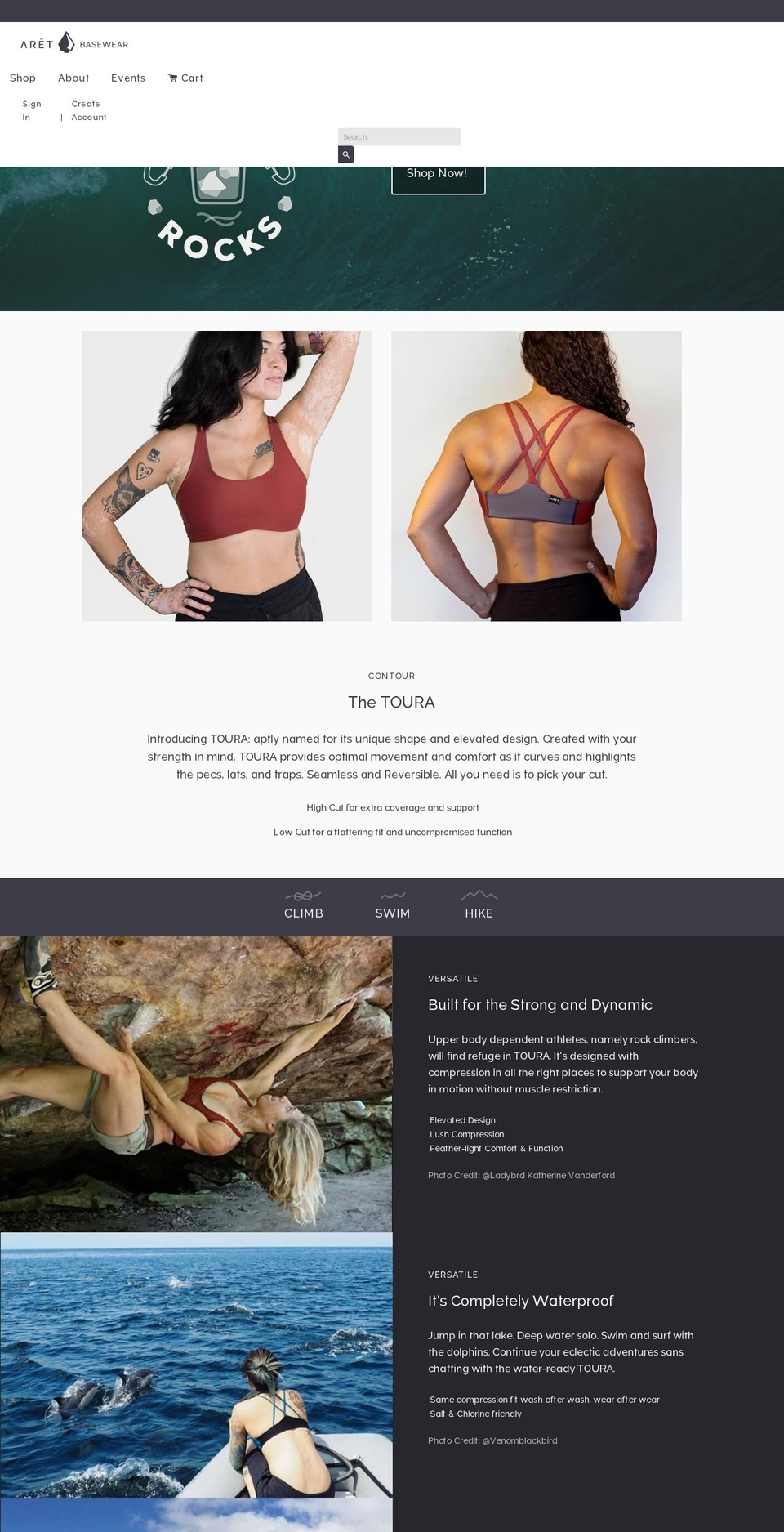 aretbasewear.com shopify website screenshot