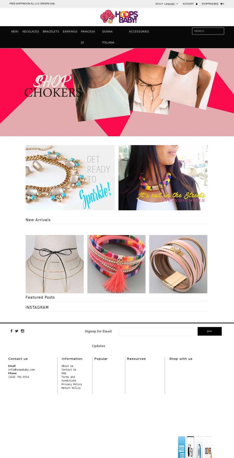 HoopsBaby Live Shopify theme site example areteria.com