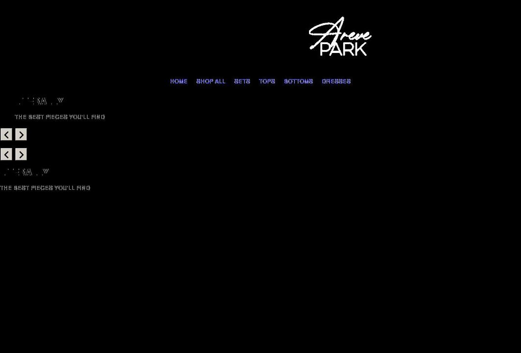 arevepark.com shopify website screenshot