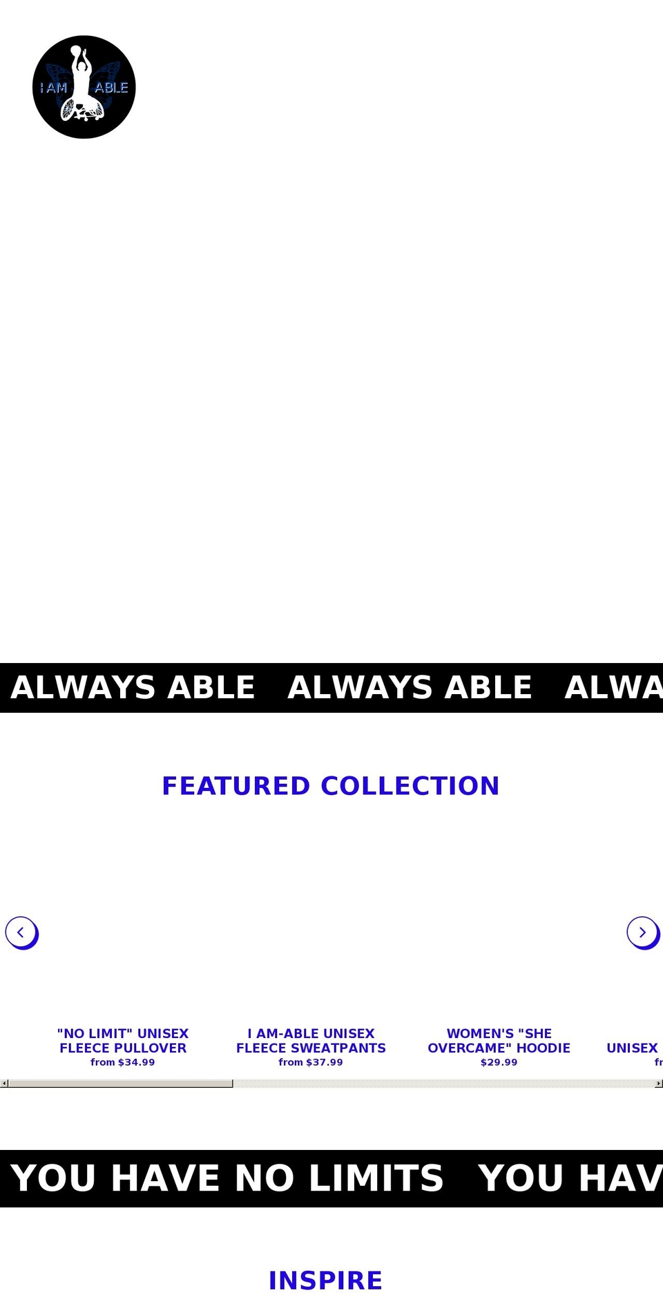 areyouablenyc.com shopify website screenshot