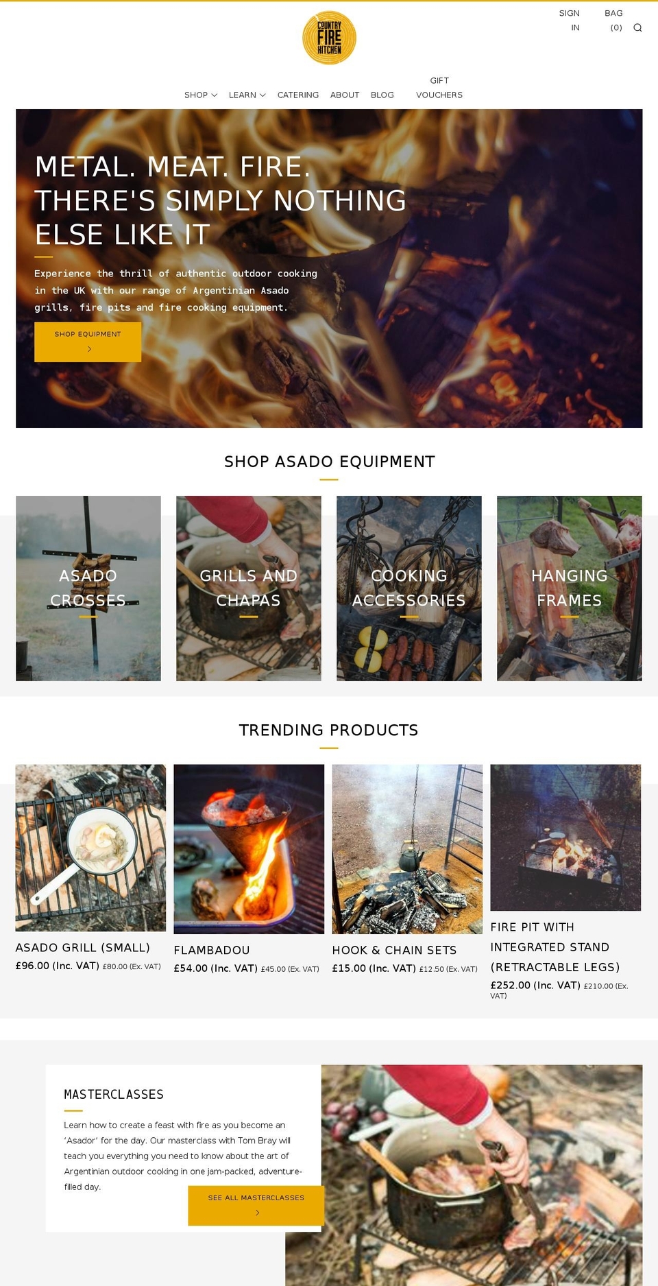 argentiniancross.com — Shopify storefront screenshot