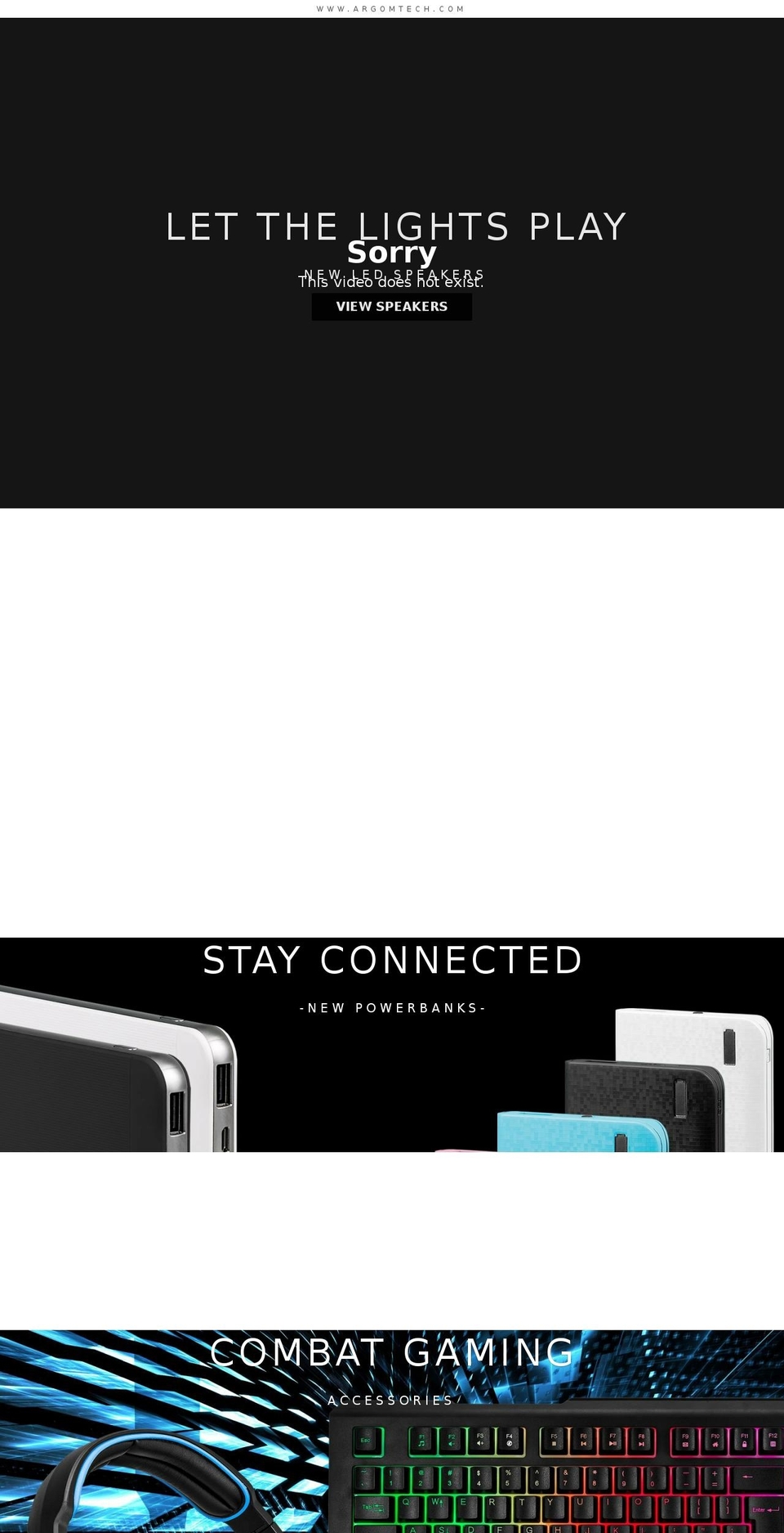argom.com — Shopify storefront screenshot