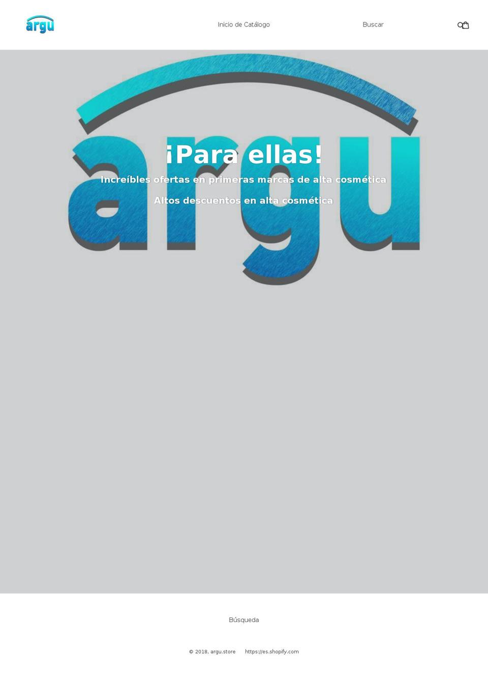 argu.es shopify website screenshot