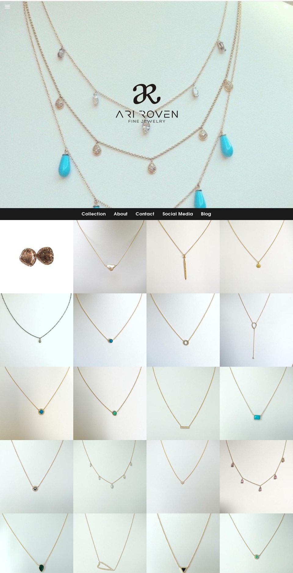 ariroven.com shopify website screenshot