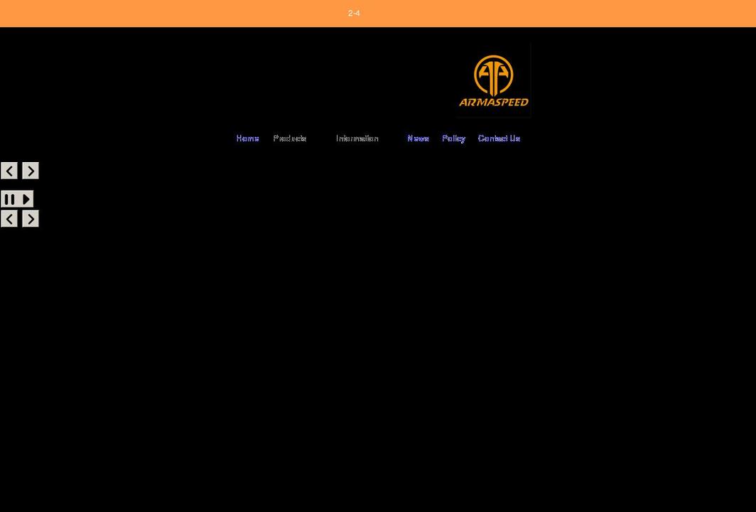 armaspeed.jp shopify website screenshot