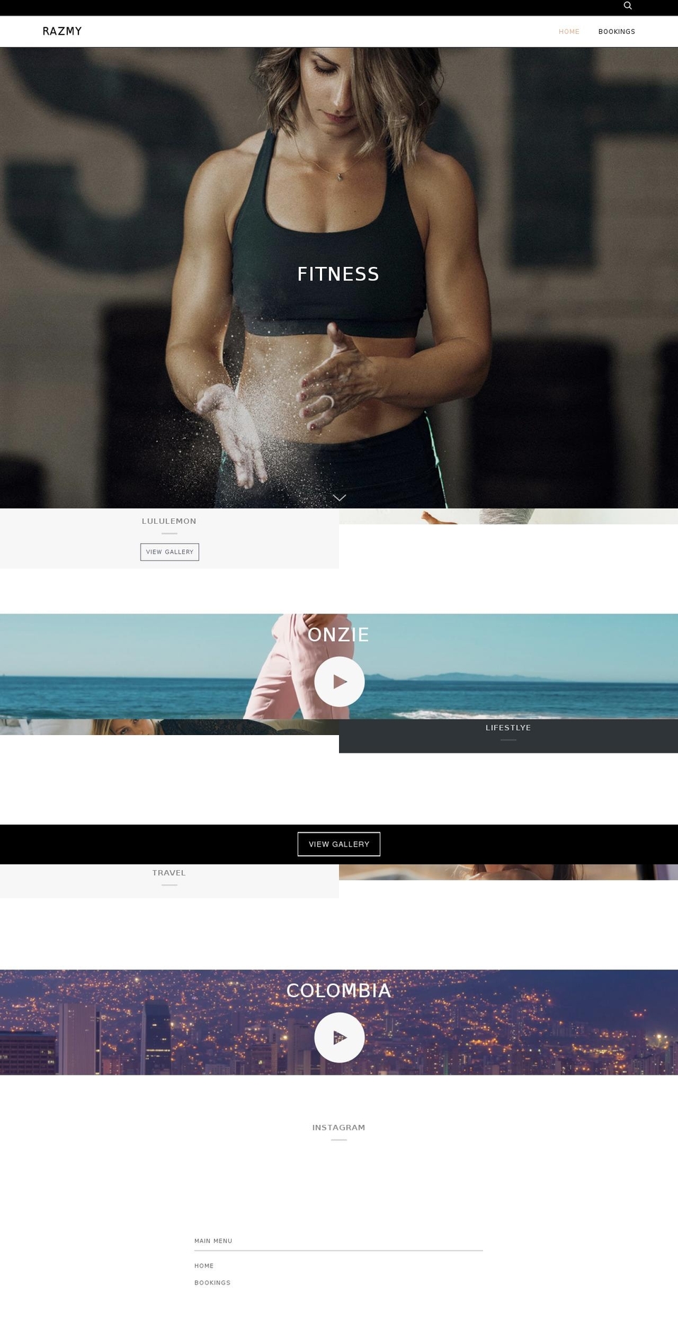 arminrazmy.com shopify website screenshot