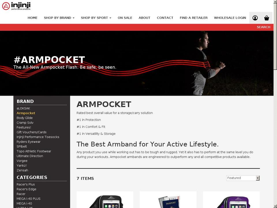 skeleton-theme-master Shopify theme site example armpocket.com.au