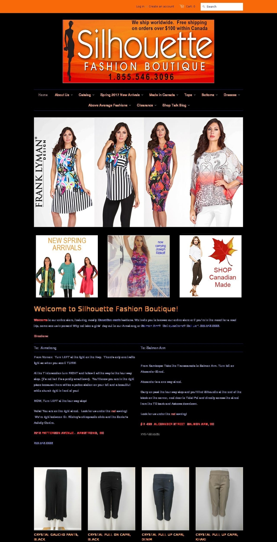 armstrongwoman.com shopify website screenshot