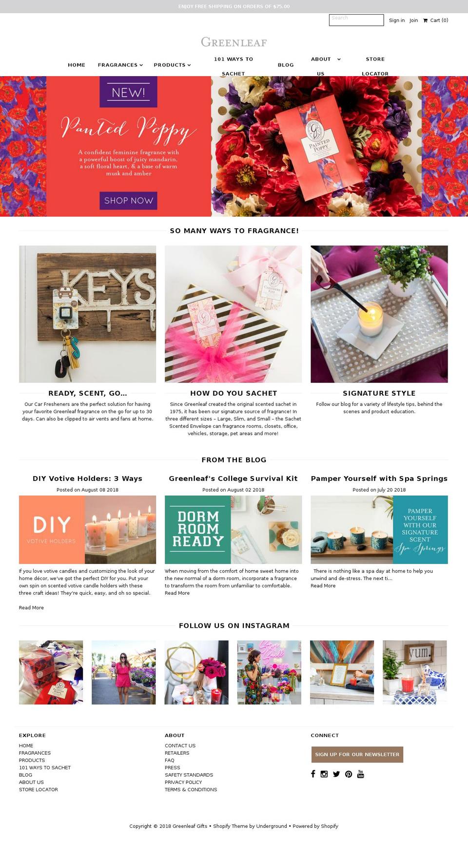 aromadecordiffuser.com — Shopify storefront screenshot