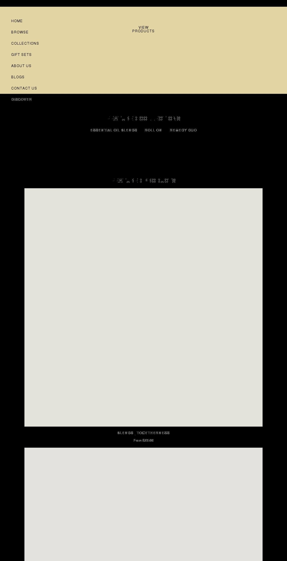 aromaheals.com shopify website screenshot