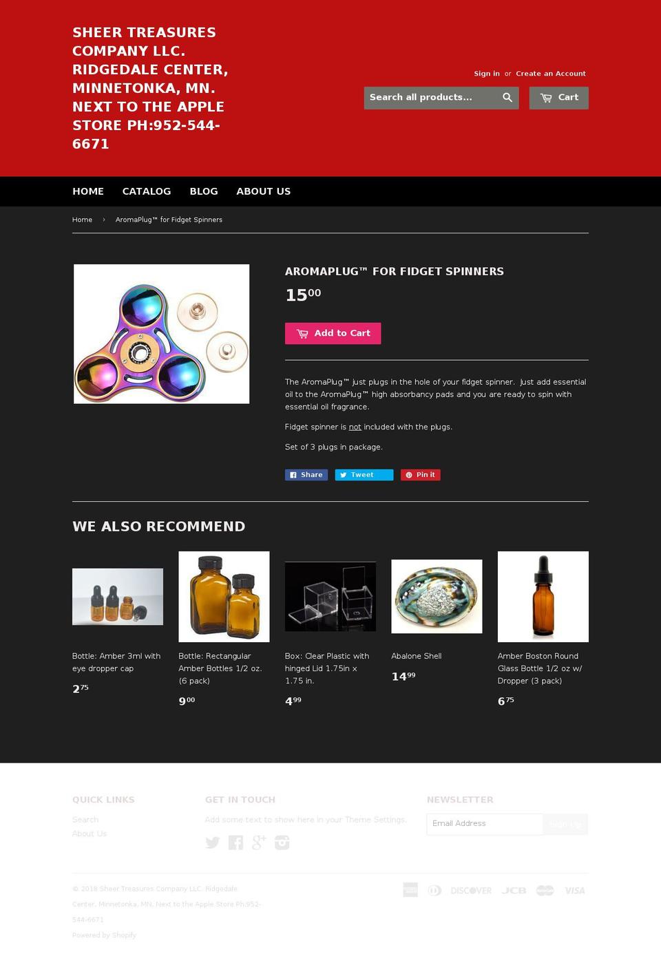 aromaplug.com — Shopify storefront screenshot