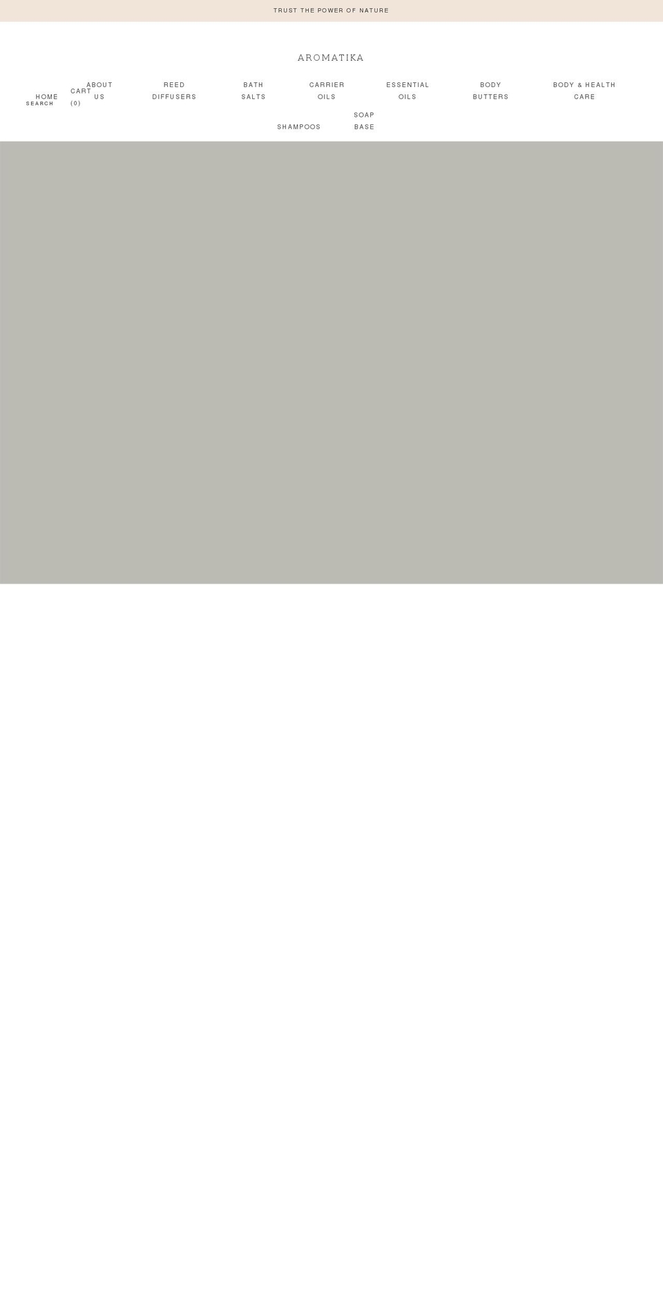aromatika.com shopify website screenshot
