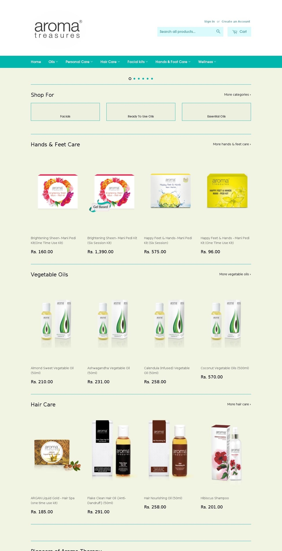 Copy of Design  With Simpl Checkout Shopify theme site example aromatreasures.com