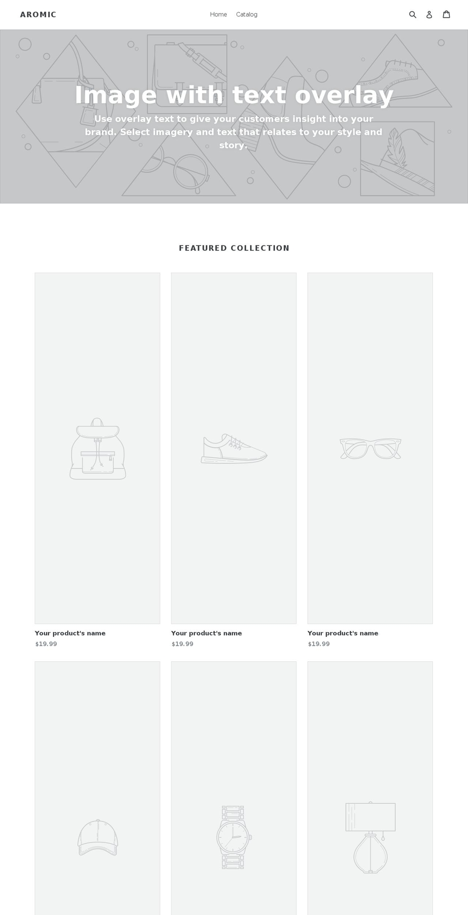 aromic.com — Shopify storefront screenshot