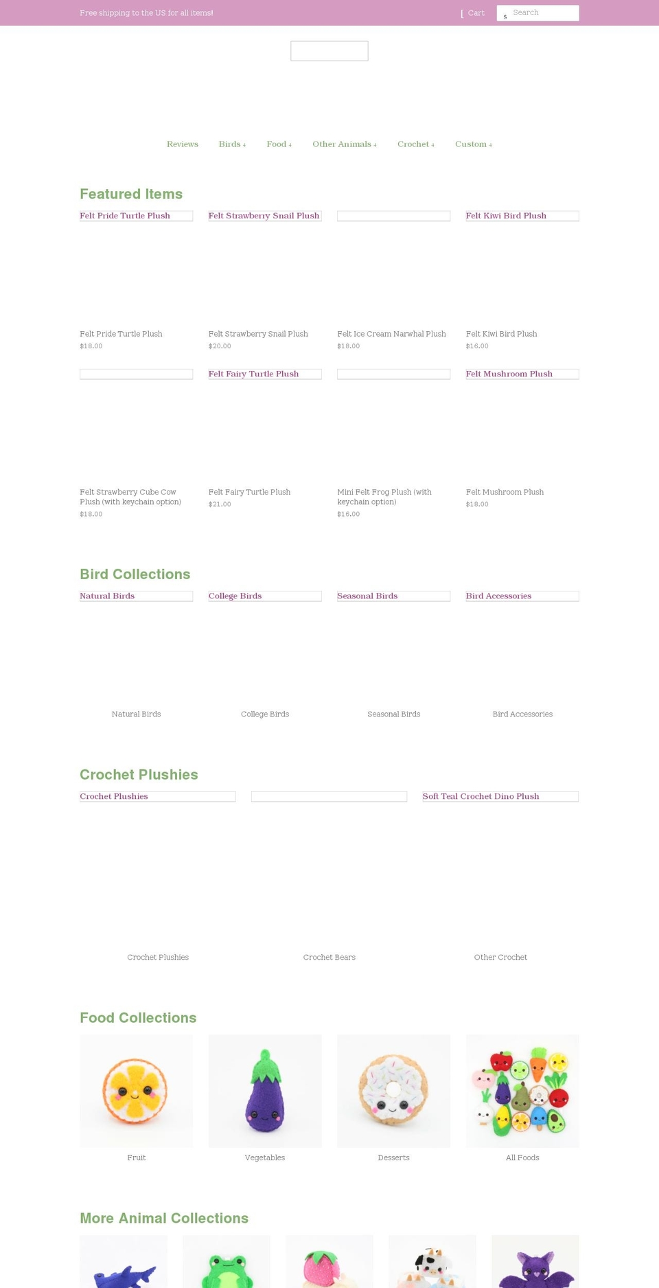 arplush.com shopify website screenshot