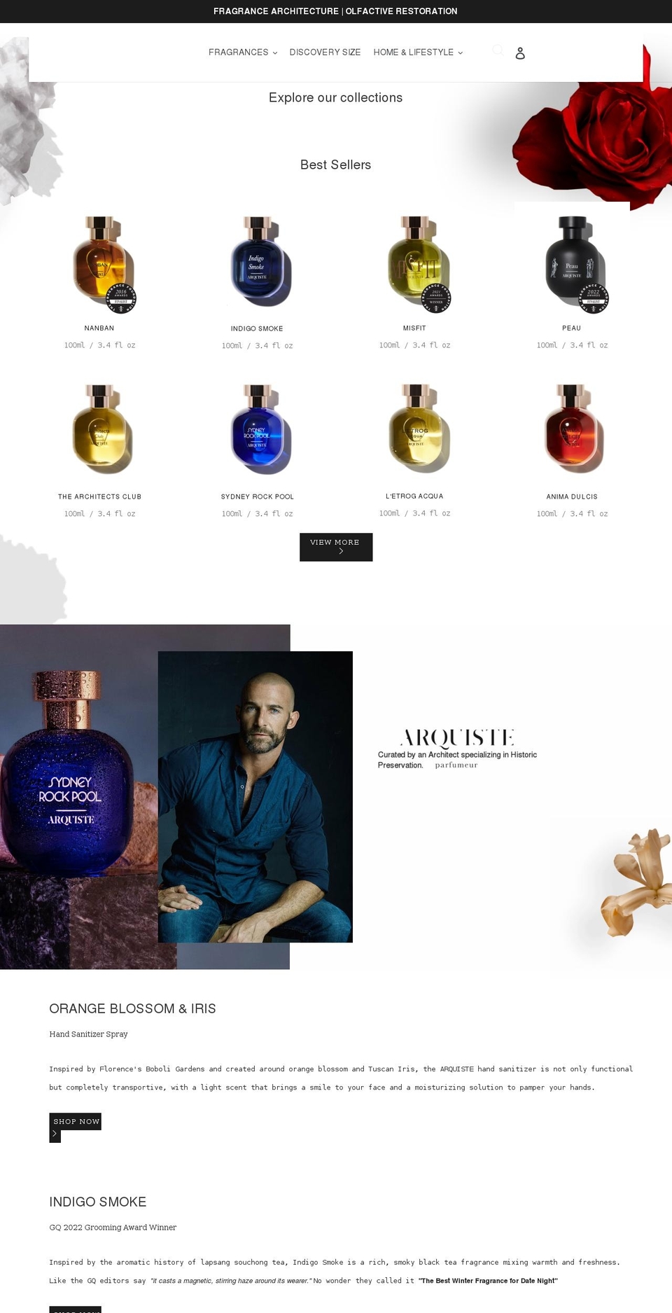 arquiste.com shopify website screenshot