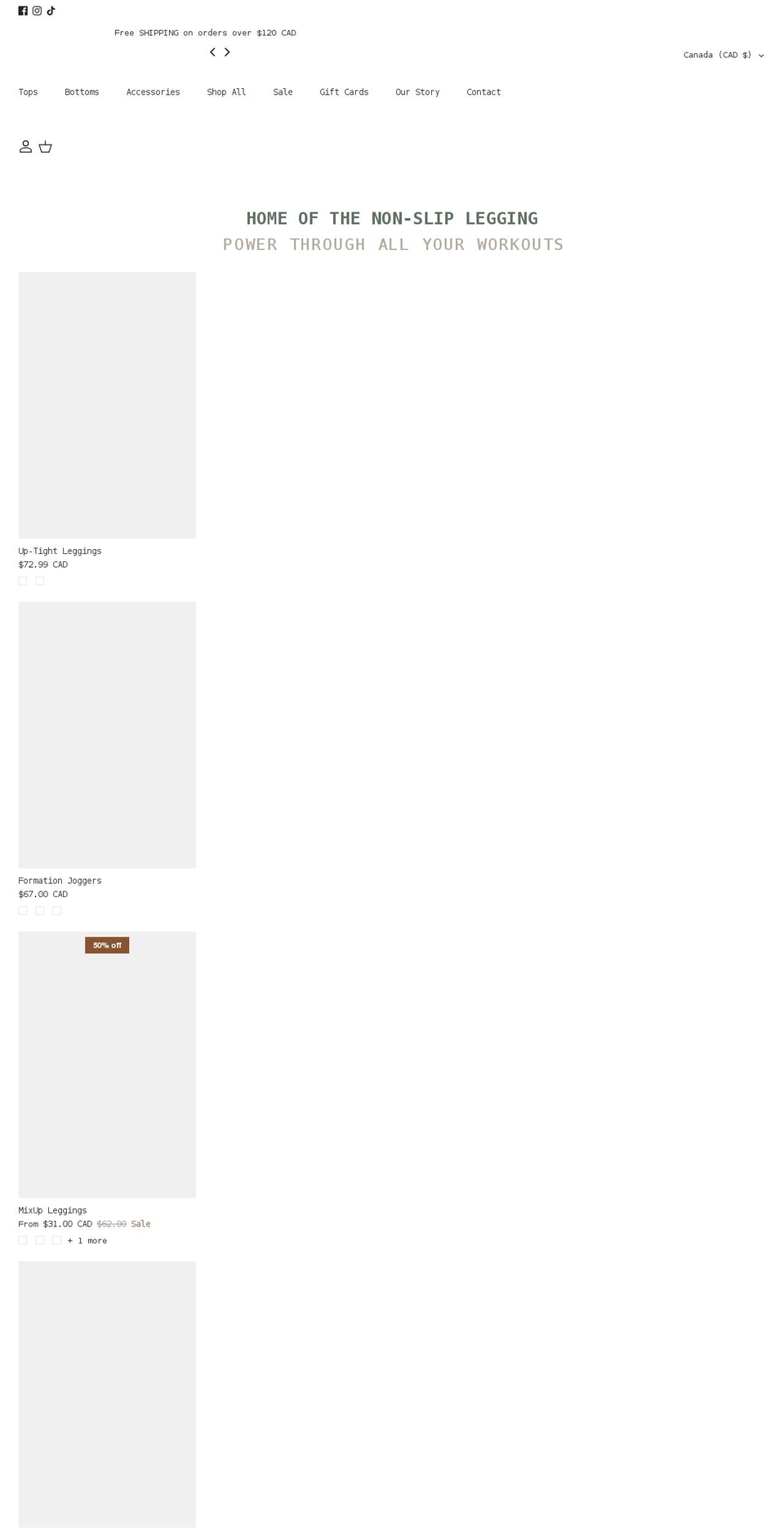 arroathletics.com — Shopify storefront screenshot