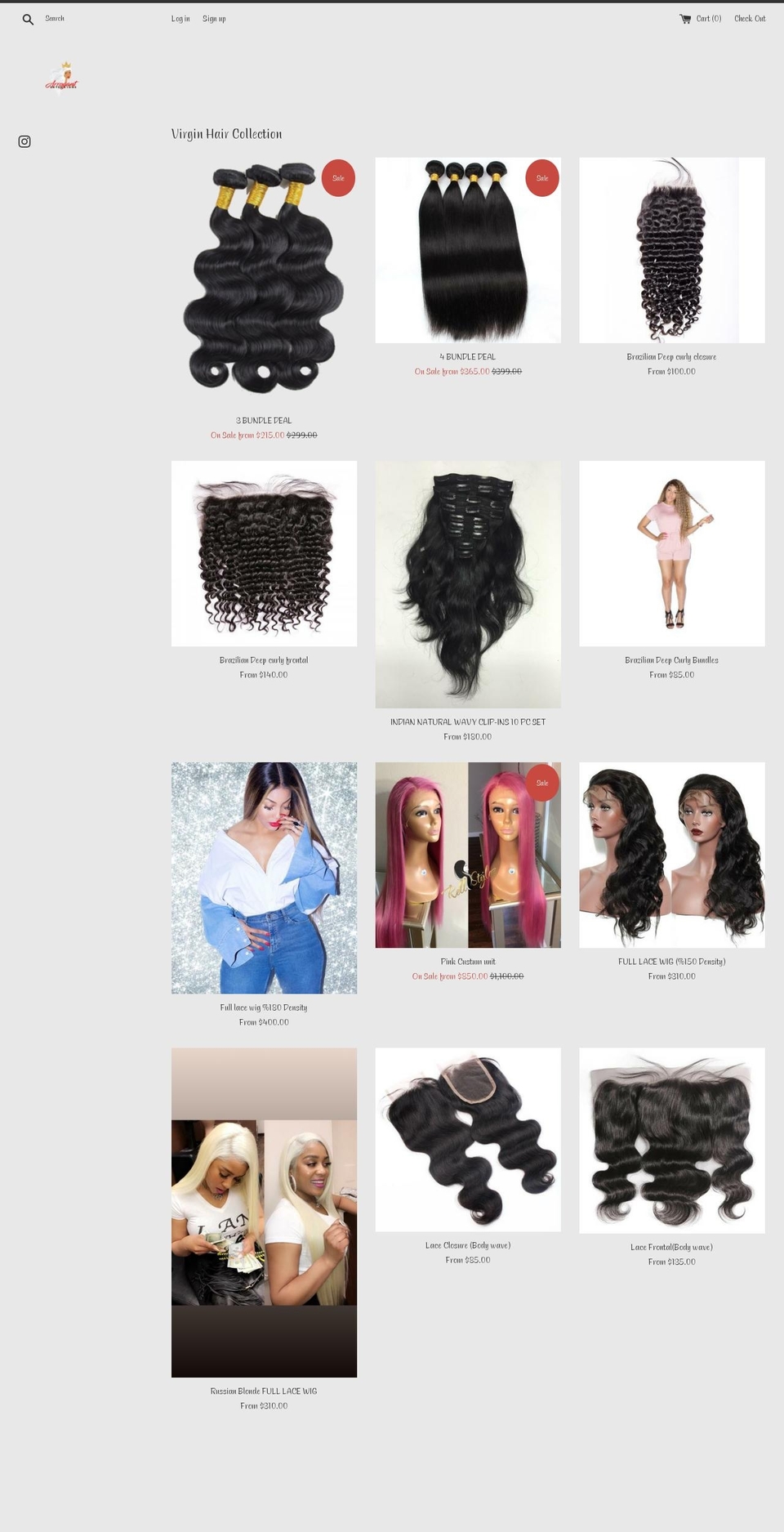 arrogantextensions.com — Shopify storefront screenshot