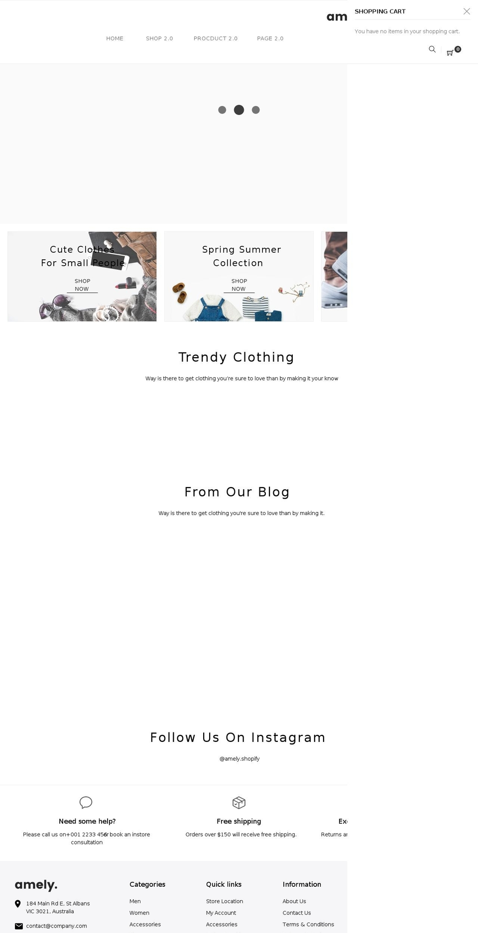 Amely Shopify theme site example arrow-amely.myshopify.com