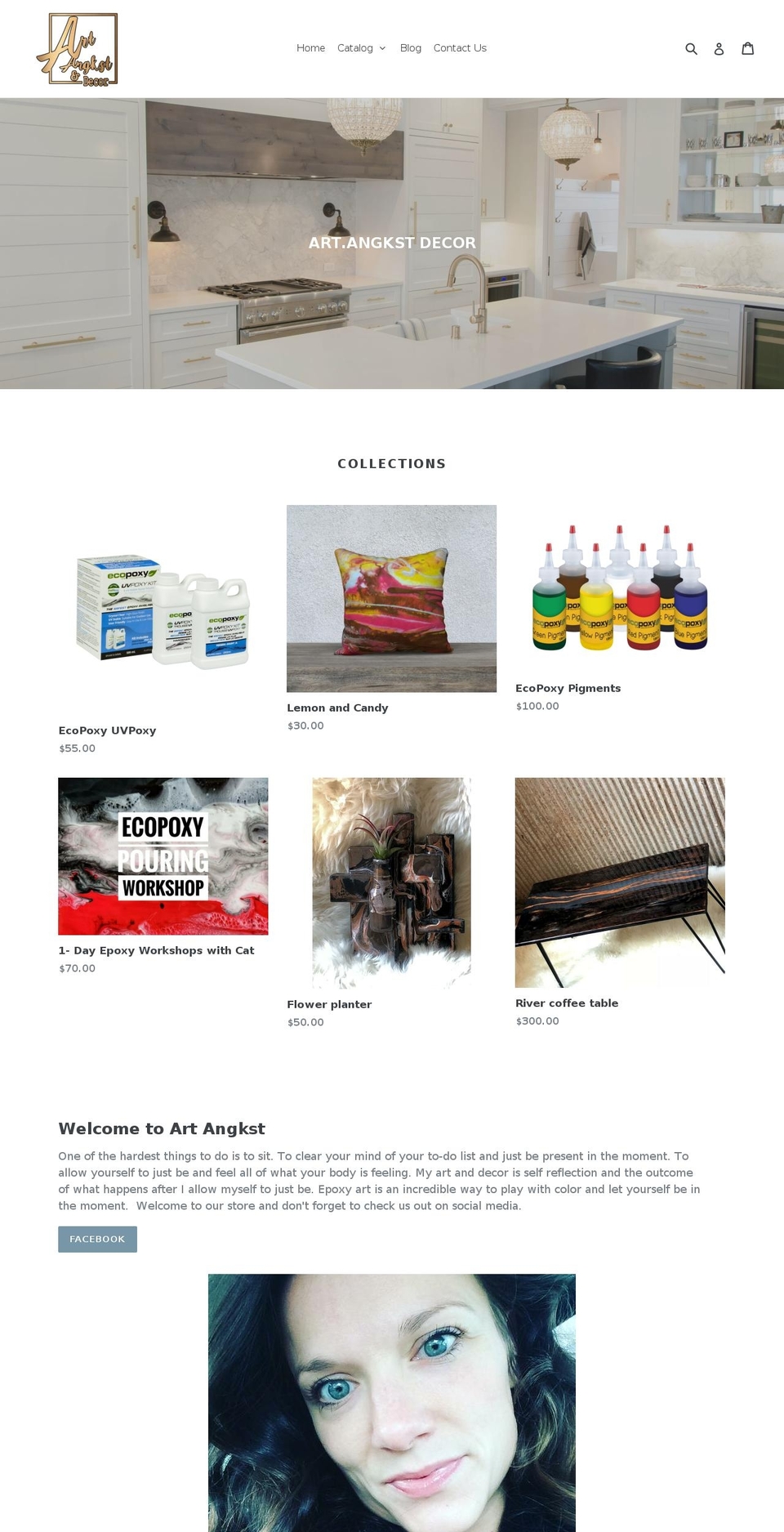 art-angkst.com — Shopify storefront screenshot
