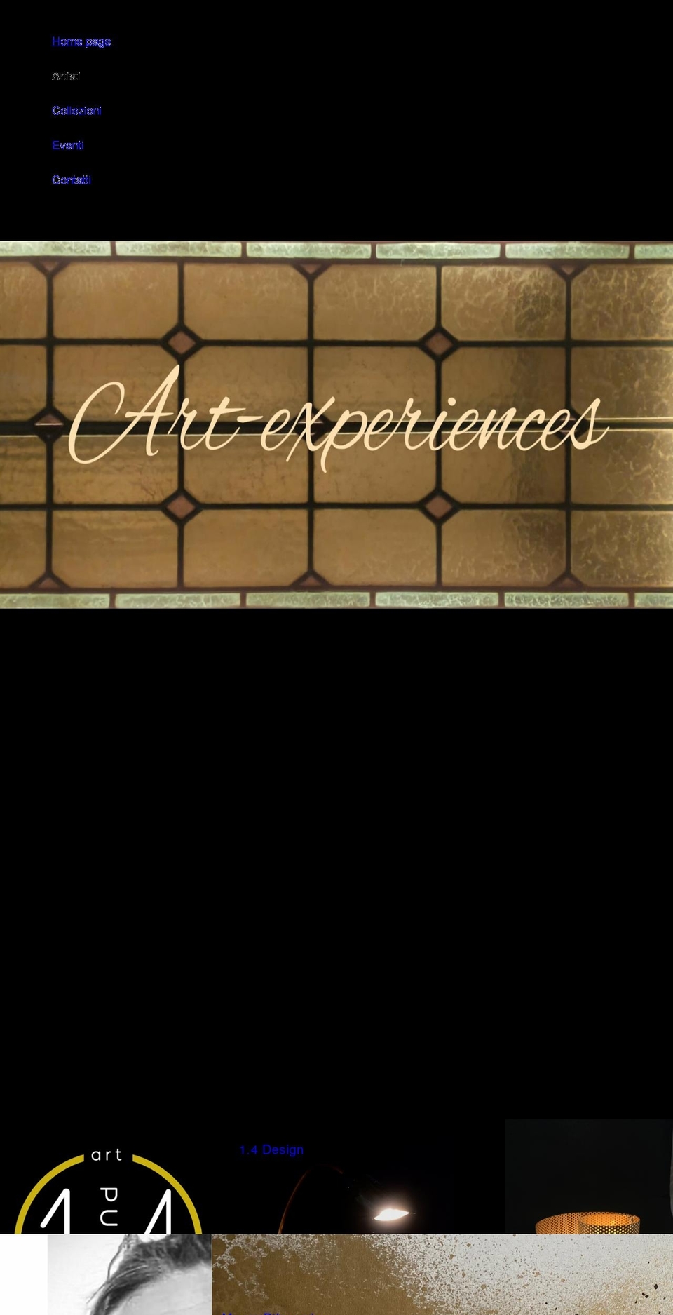 art-experiences.com shopify website screenshot