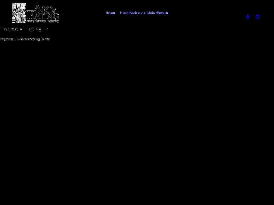 art-of-eating-holidays.myshopify.com shopify website screenshot