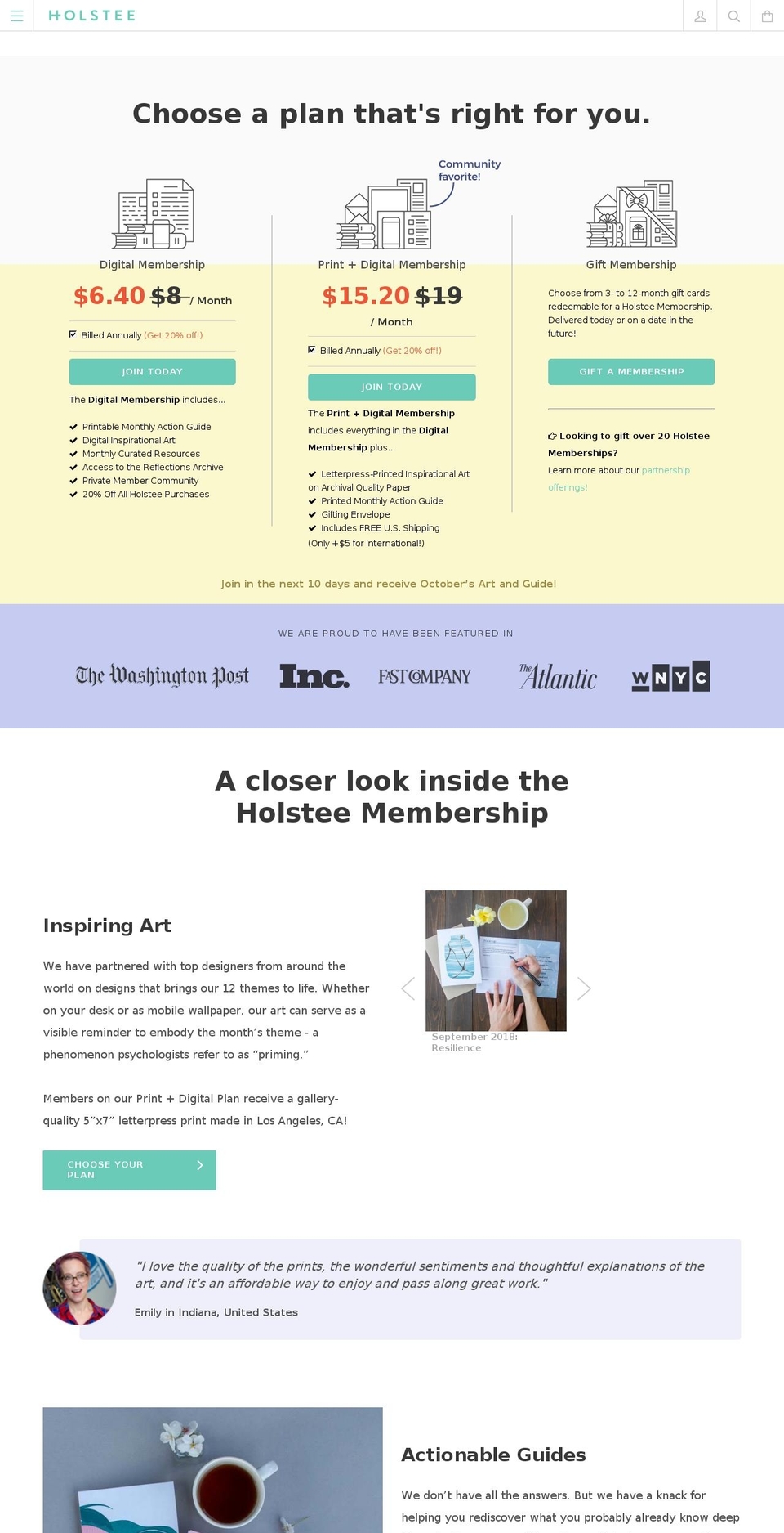 art-subscription.com — Shopify storefront screenshot