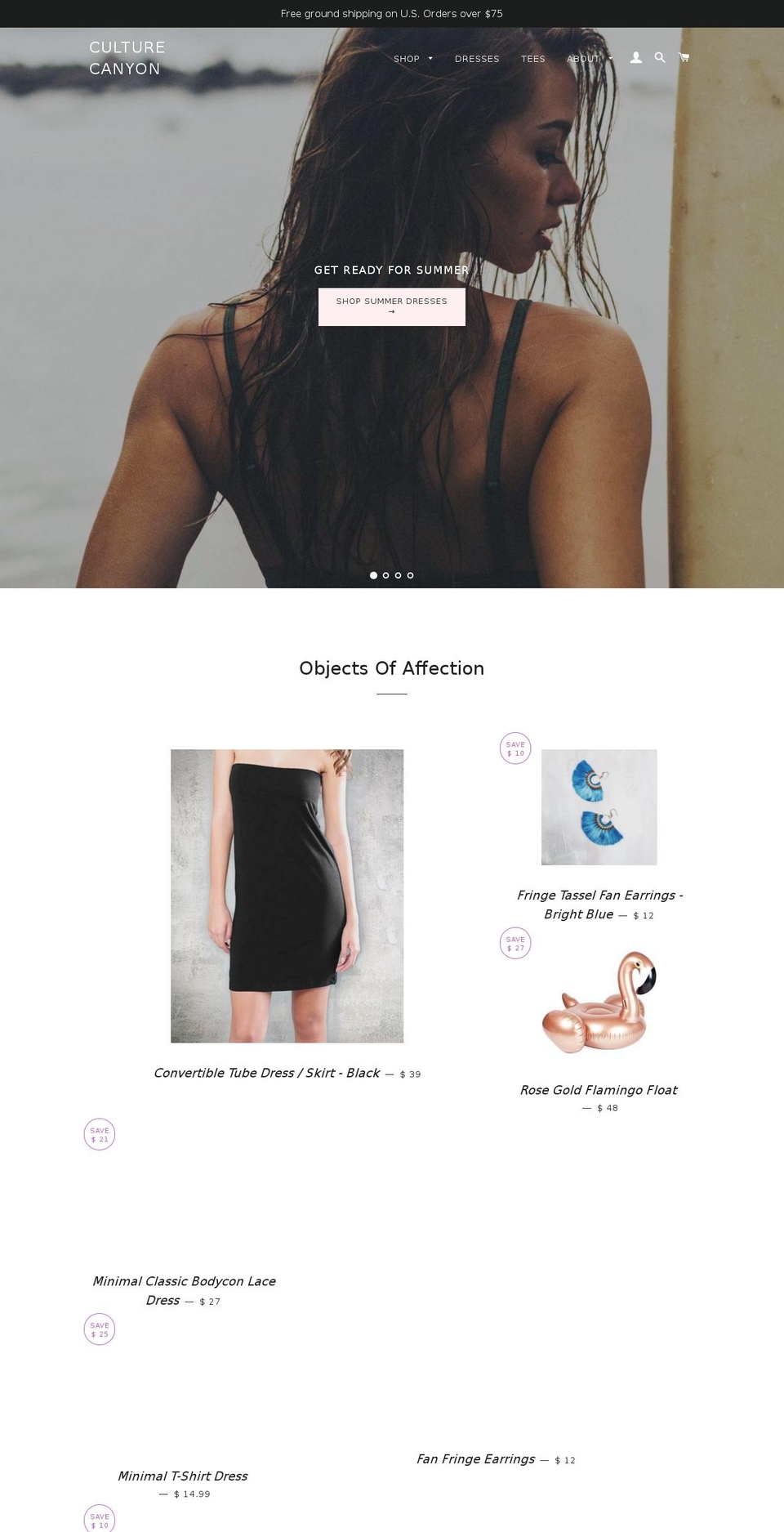artandhazel.com — Shopify storefront screenshot