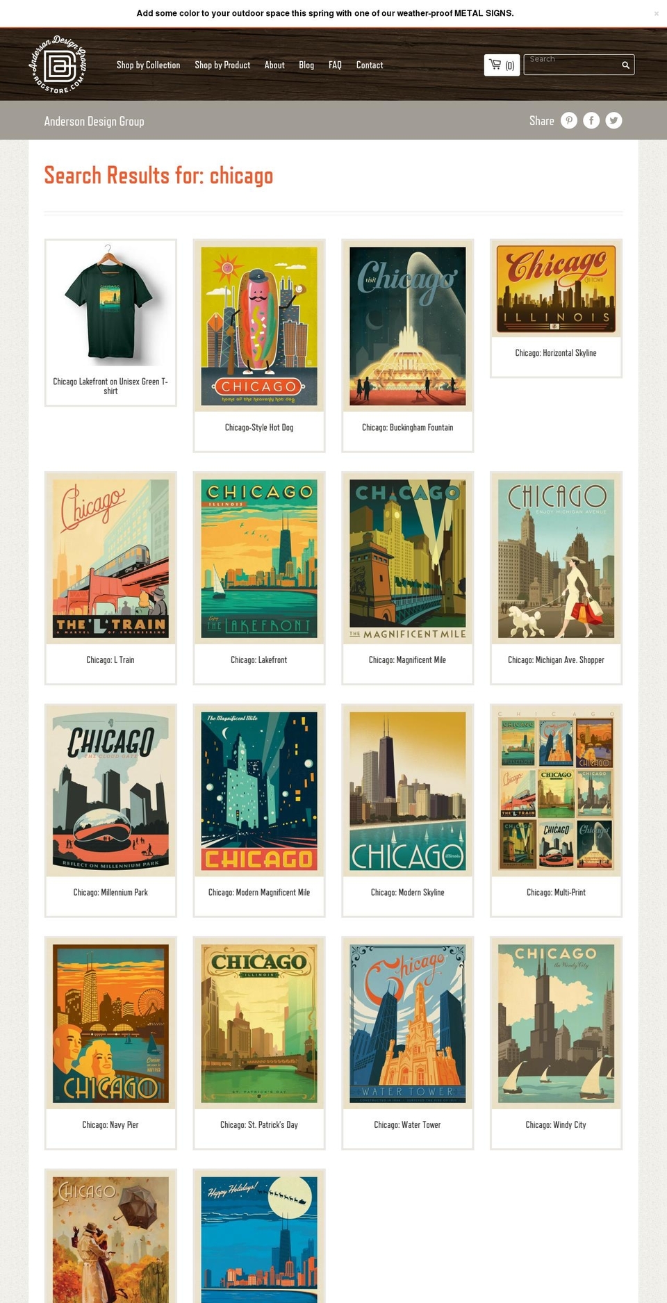 artandsoulofchicago.com shopify website screenshot