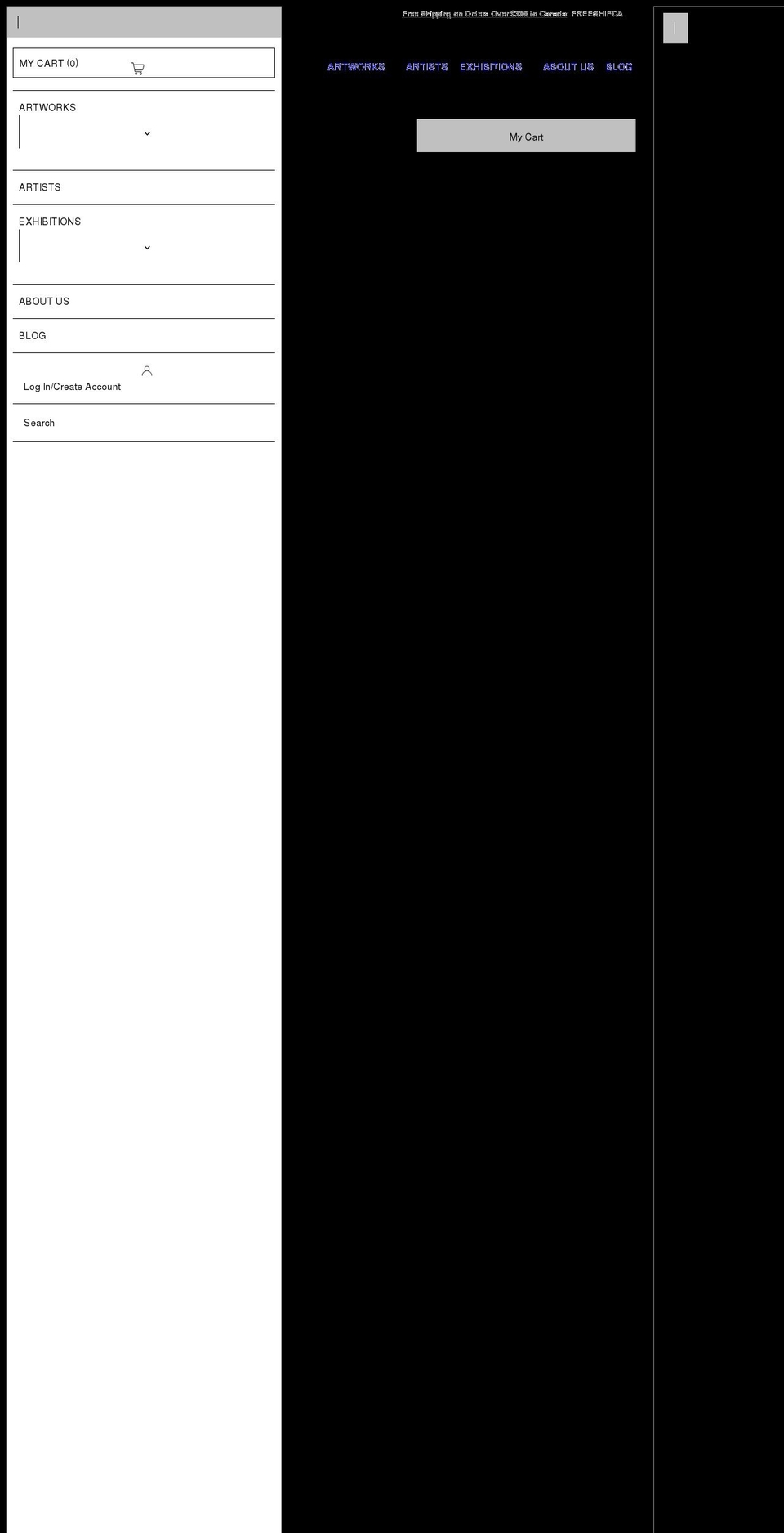 artasiam.com shopify website screenshot