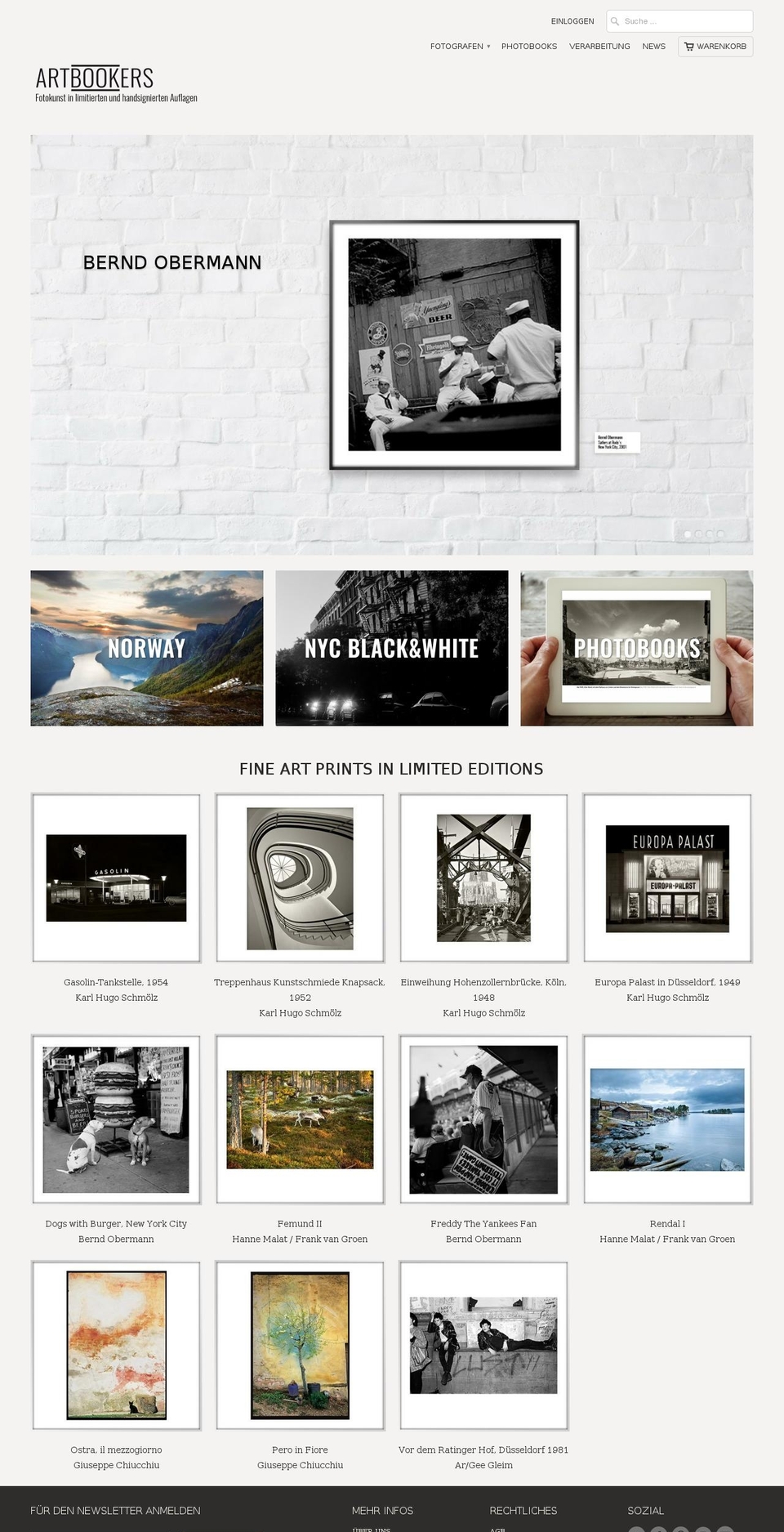artbookers.com shopify website screenshot