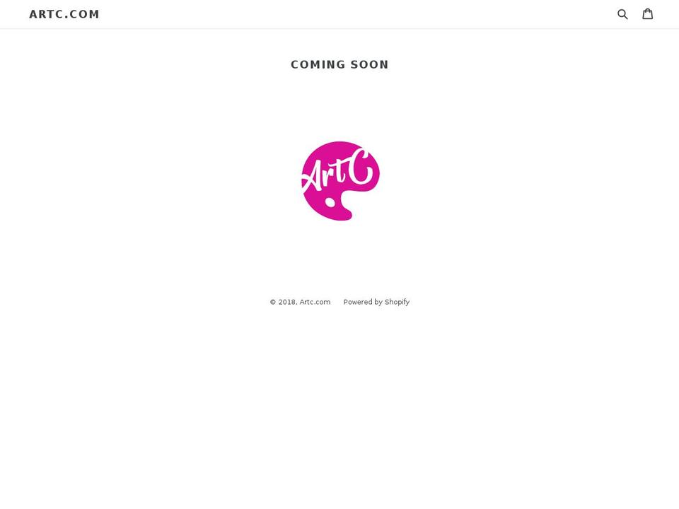 artc.com shopify website screenshot