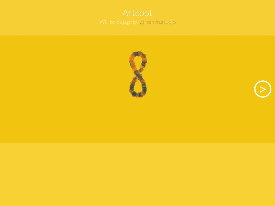 artcoot.com shopify website screenshot