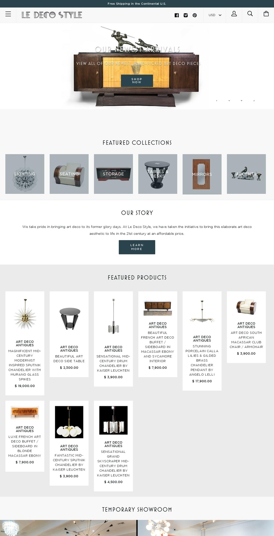 Copy of Kagami - Envision 3\/2\/17 Shopify theme site example artdecoantiques.com