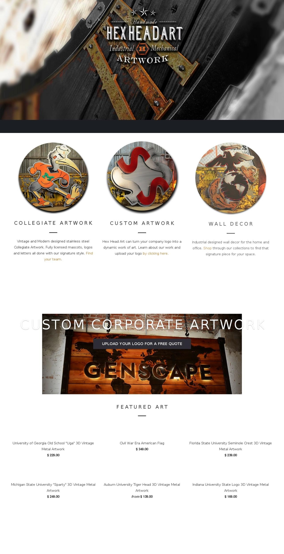 artdiculous.com shopify website screenshot