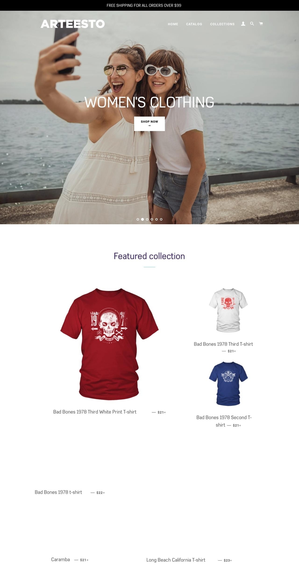 arteesto.com — Shopify storefront screenshot