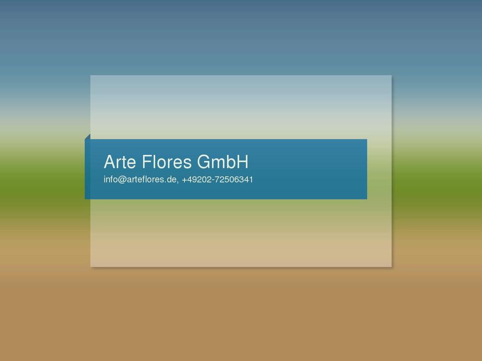 artefloris.com — Shopify storefront screenshot